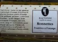 Mängden socker i Nonnettes