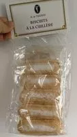 Mängden socker i Biscuits a la cuillère