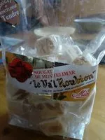 Mängden socker i Nougat de montelimar