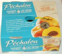 Mängden socker i Yaourts à la pêche du Roussilon