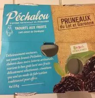 Mängden socker i 4 Yaourts Au Pruneau Du Lot Et Garonne