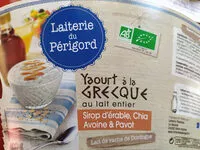 Mängden socker i Yaourt a la grecque au lait entier