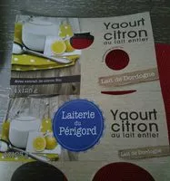 Mängden socker i Yaourt Citron au lait entier