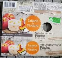 Mängden socker i Yaourt gourmand pêche au lait entier