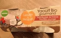 Mängden socker i Yaourt Bio gourmand framboise myrtille