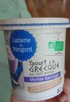 Mängden socker i Yaourt à la Grecque au lait entier Myrtille Sauvage