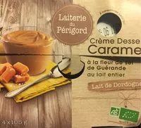 Mängden socker i Crème dessert bio