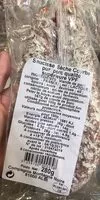Mängden socker i Saucisse sèche Courbe pur porc qualité supérieure VPF