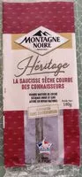 Mängden socker i Saucisse sèche courbe Héritage