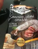 Mängden socker i Saucisse sèche courbe - fromage brebis
