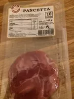 Mängden socker i Pancetta 10 T
