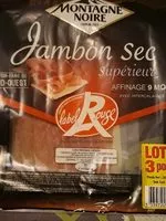 Mängden socker i Jambon Sec Supérieur Affinage 9 mois