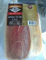 Mängden socker i Jambon Sel Sec 6 mois