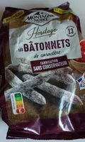 Mängden socker i Bâtonnets de caractère