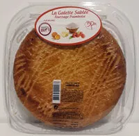 Mängden socker i La Galette Sablée Fourrage Framboise 400g