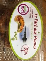 Mängden socker i Pâté aux Prunes individuels x2