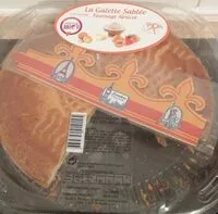 Mängden socker i Galette sablée abricot 480g avec fève