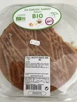 Mängden socker i Galette sablée nature BIO 350g