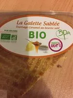 Mängden socker i Galette sablée fourrage caramel au beurre salé BIO avec fève