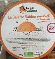 Mängden socker i Galette sablée caramel beurre salé 450g BIO avec fève