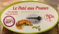 Mängden socker i Pâté aux prunes individuel