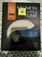 Mängden socker i Saumon Atlantique fumé