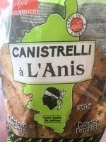 Mängden socker i Canistrelli à l'anis