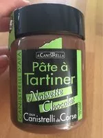 Mängden socker i Pâte à tartiner aux canistrelli d'Afa