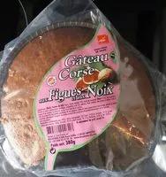 Mängden socker i Gâteau Corse figues et noix