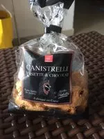 Mängden socker i Canistrelli - noisette & chocolat