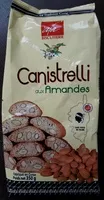 Mängden socker i Canistrelli aux amandes