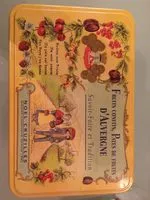 Mängden socker i Fruits Confits, Pates De Fruits D'auvergne