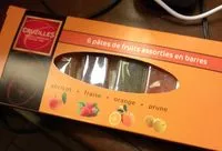 Mängden socker i Pates de fruits