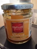 Mängden socker i Noêl Cruzilles, Confiture D'abricot 370g