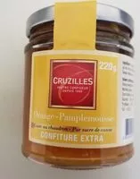 Mängden socker i Confiture orange  pamplemousse