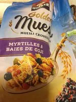 Mängden socker i Golden muesli