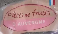 Mängden socker i Pâtes de fruits d'Auvergne