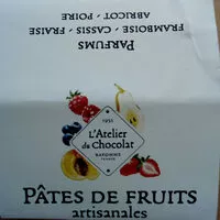 Mängden socker i pates de fruits artisanales bio