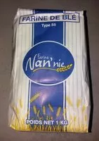 Mängden socker i Farine de blé