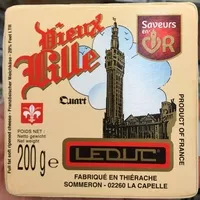 Mängden socker i Quart de Vieux Lille