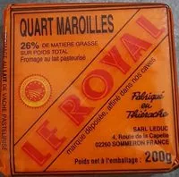 Mängden socker i Quart Maroilles