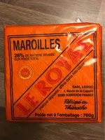 Mängden socker i Maroilles - 26% M.G.