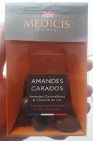 Mängden socker i Amandes carados