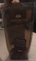 Mängden socker i Praline chocolat fleur de sel