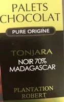 Mängden socker i Palets chocolat