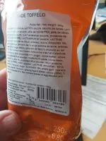 Mängden socker i Amande toffelo