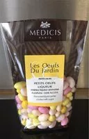 Mängden socker i Petits oeufs liqueur