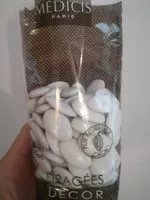 Mängden socker i Dragées décor