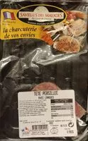 Mängden socker i Tête persillée avec langues
