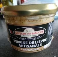 Mängden socker i Terrine de lièvre artisanale à l'armagnac